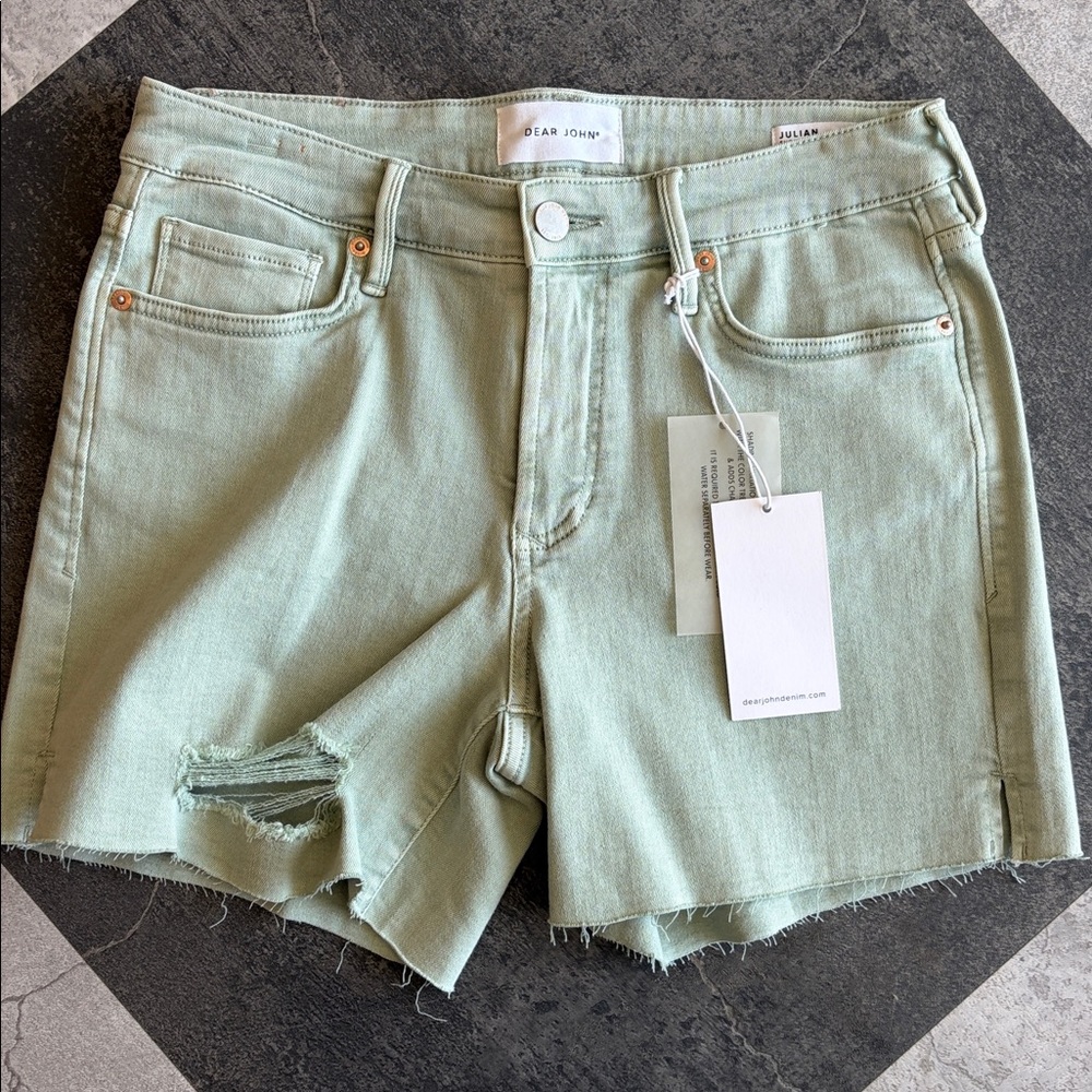 NWT - Dear John Julian Shirts in Cucumber - Picture 3 of 8